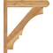 Ekena Millwork Balboa Rough Sawn Craftsman Outlooker, Western Red Cedar, 6"W x 28"D x 32"H OUT06X28X32BOA04RWR - alternate 2